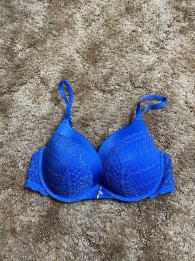 Aerie Blue Push Up Bra Size 34D